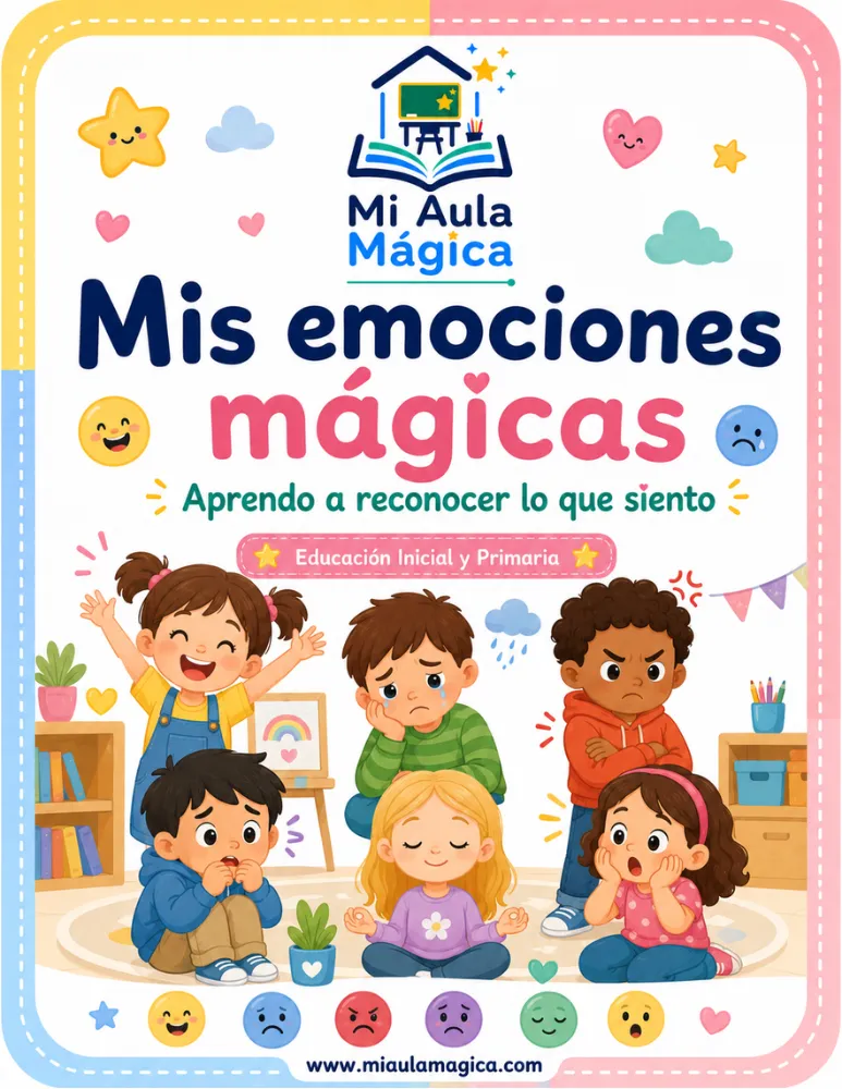 Educación emocional para niños con actividades para reconocer emociones