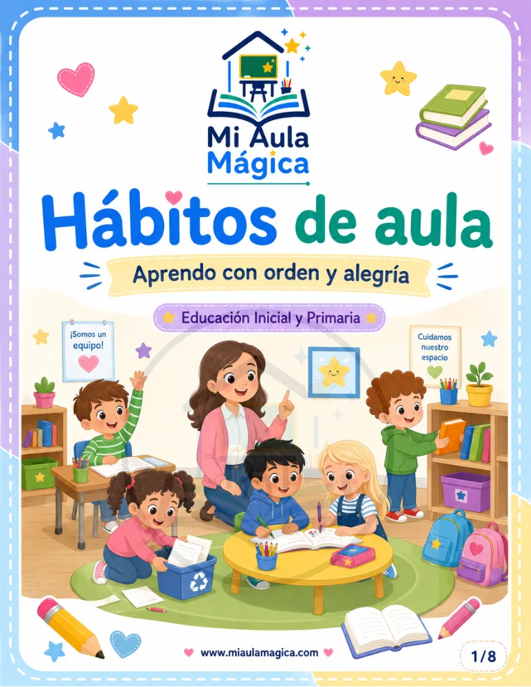 Hábitos de aula para aprender con orden y alegría