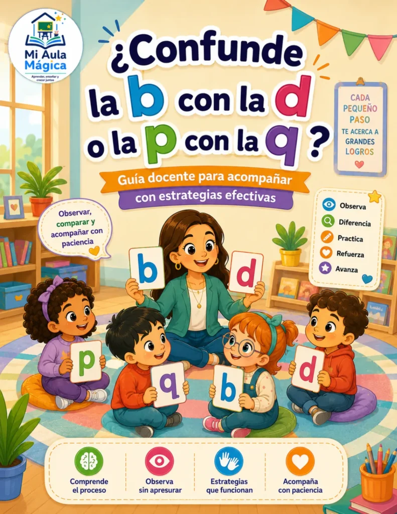 Confusión de letras b-d-p-q
